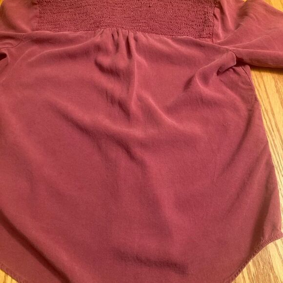 Cloth & Stone Dusty Rose Blouse - Picture 8 of 9